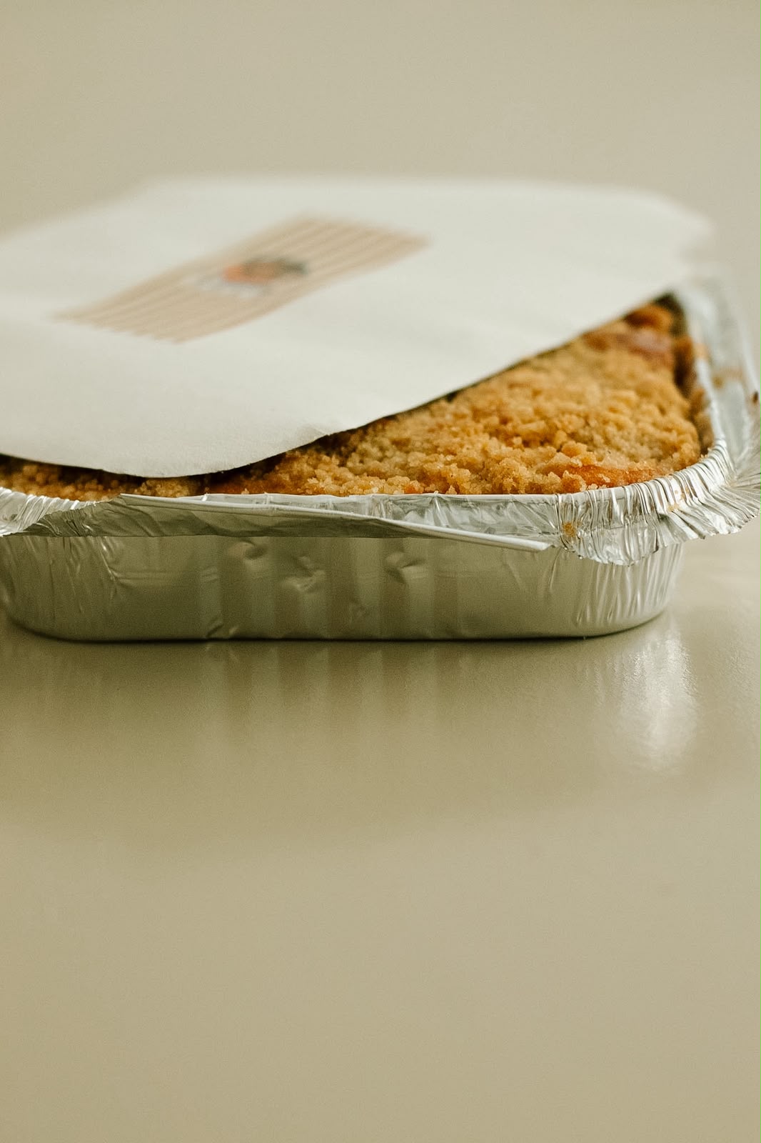 Cuca de banana com doce de leite